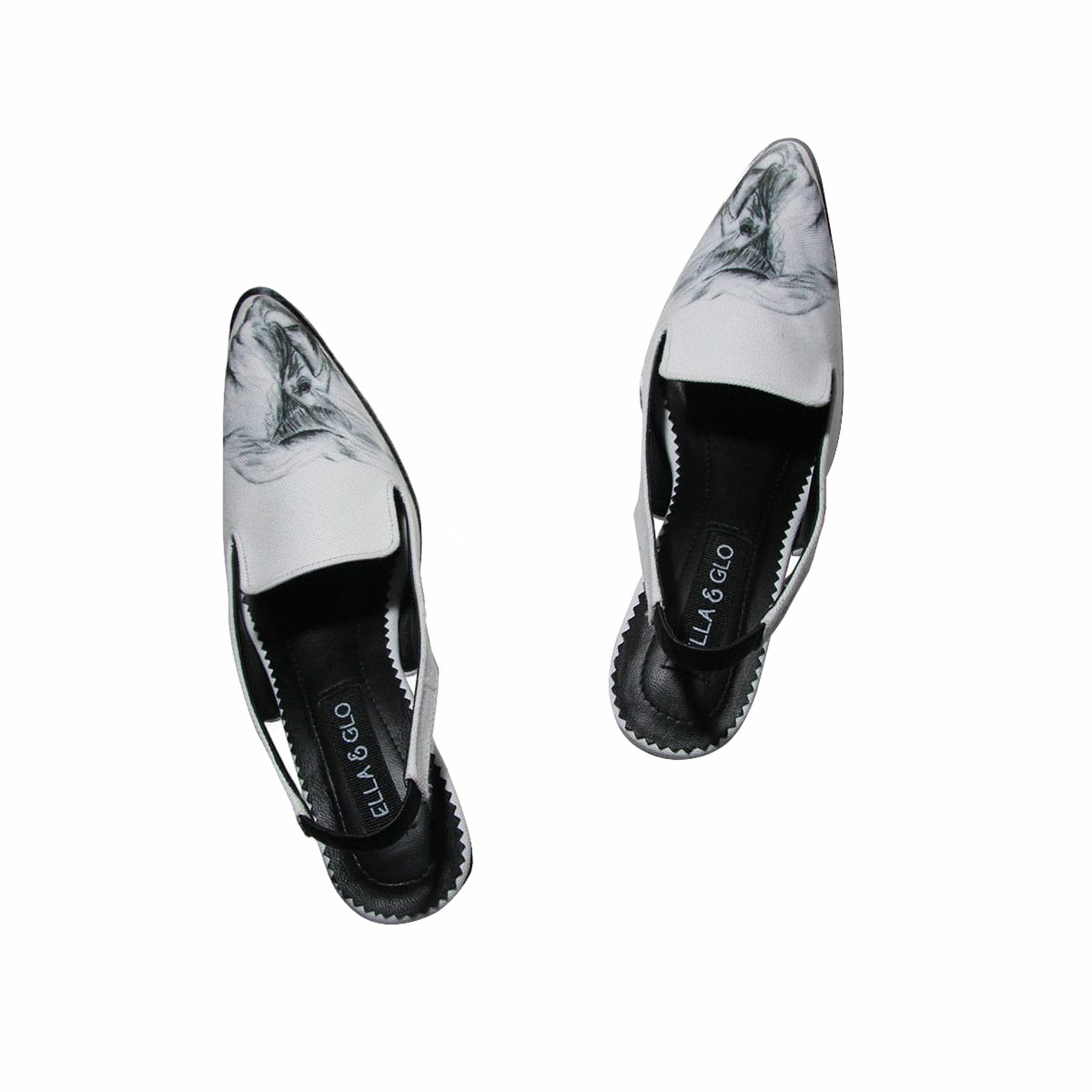 KIRANA RATOMO x ELLA & GLO - JIA SLINGBACK HEELSELLA & GLO