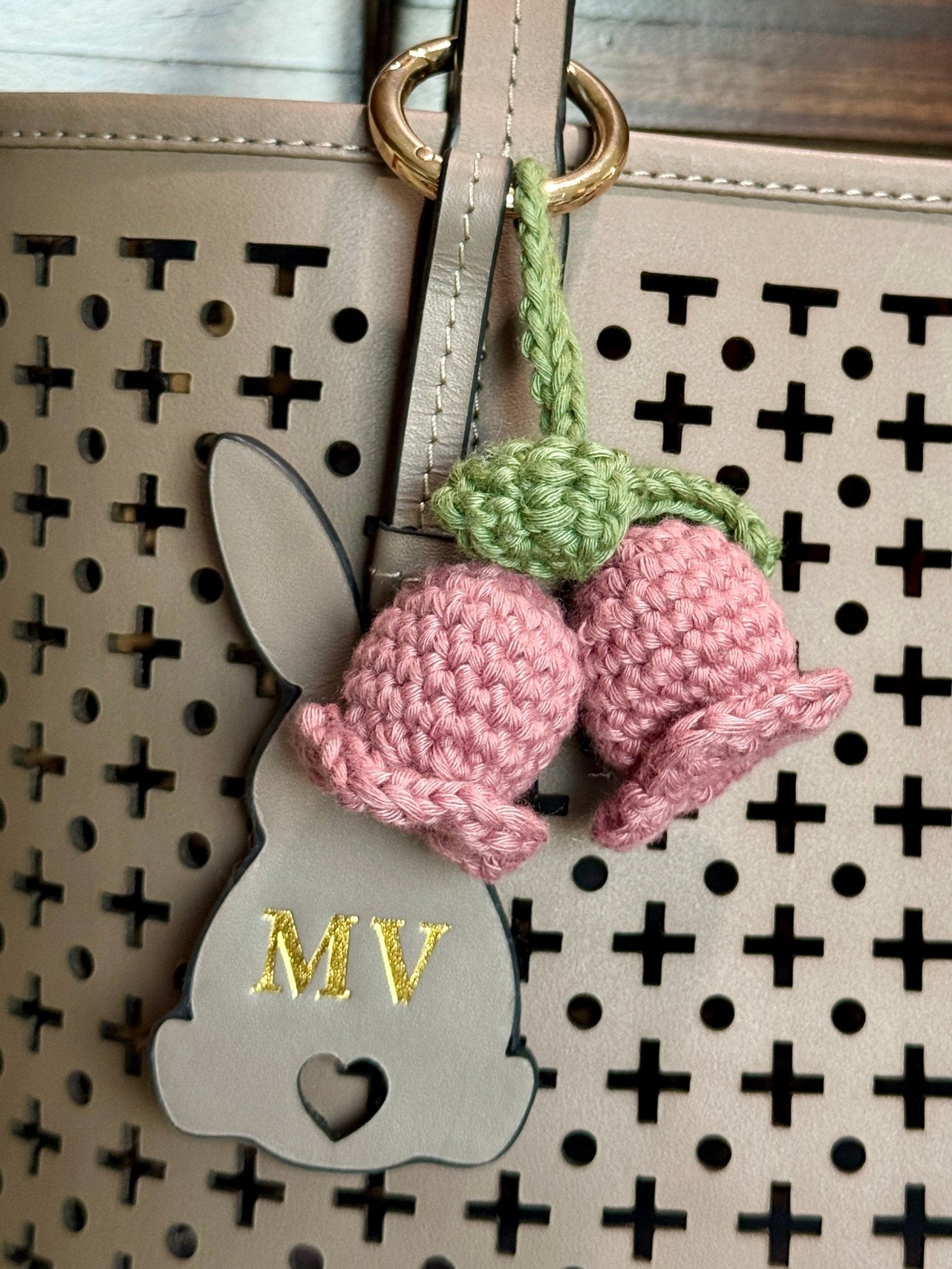 CROCHET BAG CHARM WORKSHOPELLA & GLO