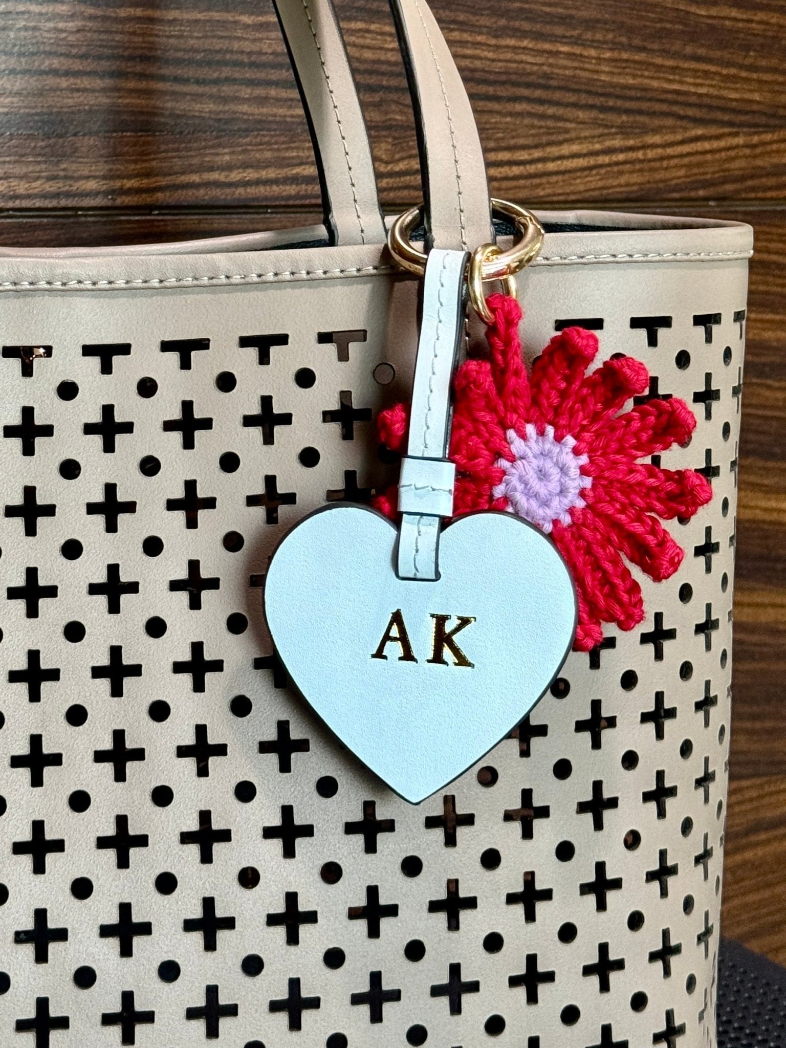 CROCHET BAG CHARM WORKSHOPELLA & GLO