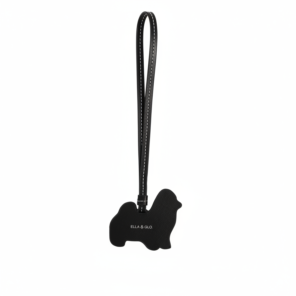 Dog Charm Black