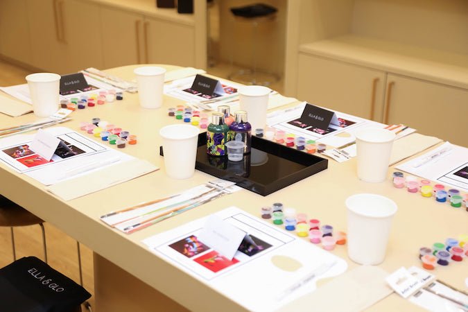 LEATHER PAINTING WORKSHOPELLA & GLO