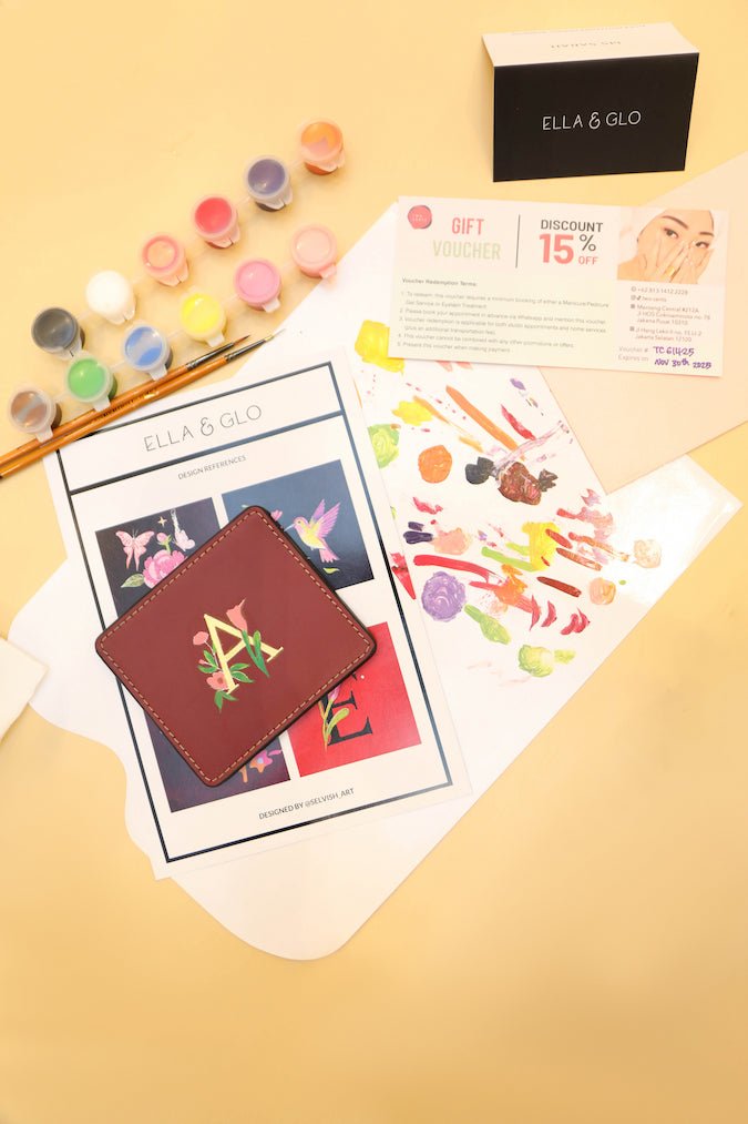 LEATHER PAINTING WORKSHOPELLA & GLO